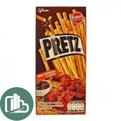 PRETZ палочки со вкусом замеченных крылышек с соусом барбекю 25гр 1/10