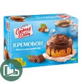 Пирог Кремобон 380гр Молочный шоколад 1/6 (Черёмушки)