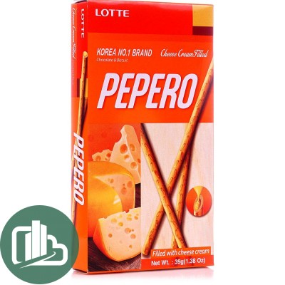 Соломка с сырной начинкой Пеперо 39гр 1/40