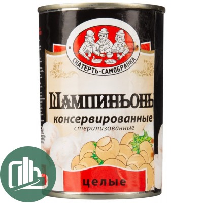 Скатерть - Самобранка Шампиньоны Целые стерил. 425мл 1/12 ж/б
