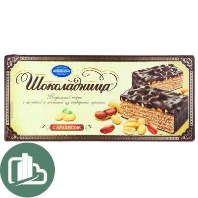 Торт Шоколадница с арахисом 230гр 1/12