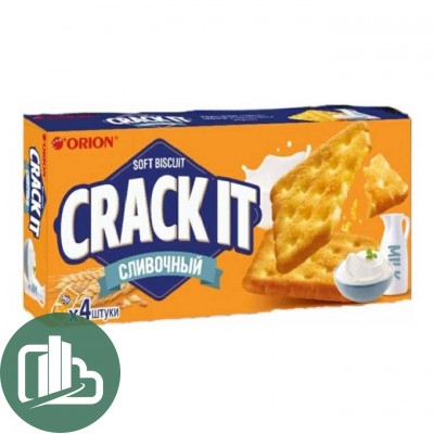 Печенье ОРИОН CRACK-IT Cливочный 80гр 1/16