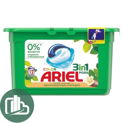 ARIEL 12 капсулы для стиральной машинки