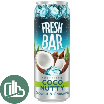 Напиток FRESH BAR 0,45л ж/б Коко Нутти Coco nutty 1/12