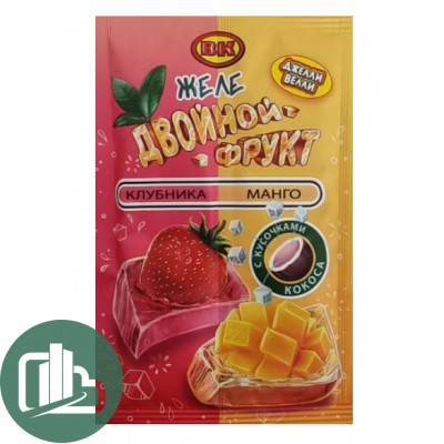 ВК Желе 35гр Джелли Велли Двойной Фрукт 1/40 (12)
