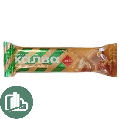 Тимоша Халва 50гр Подсолнечная Тоффи Карамель 1/21