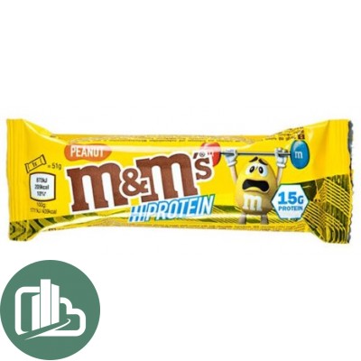 Протеиновый батончик 51гр M&M's 1/12