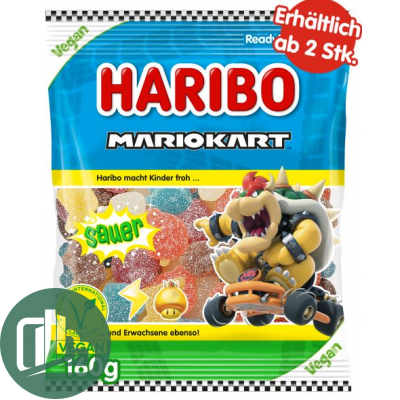 Мармелад ХАРИБО 160гр Mario Kart 1/36