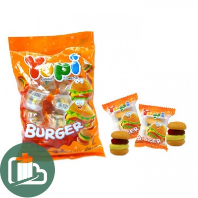 Мармелад YUPI Мини Бургер 105гр  1/24