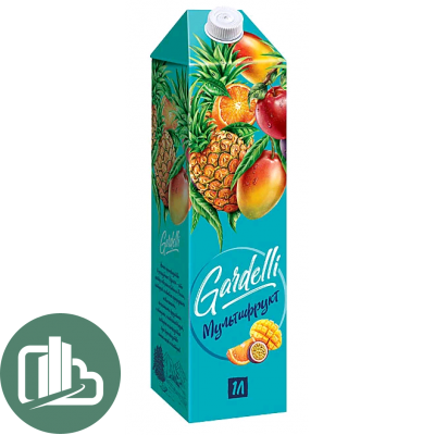 Нектар мультифрукт GARDELLI 1л/12
