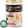 КУБАНОЧКА Фасоль Белая натуральная 400гр 1/12