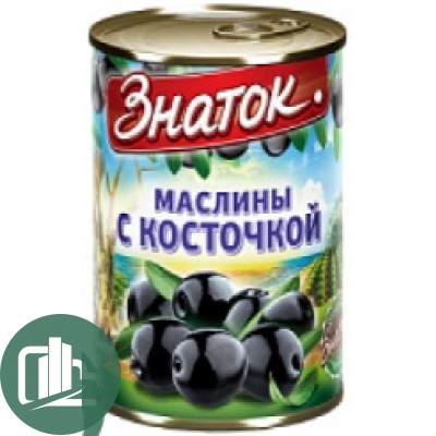 Знаток маслины с/к 300мл 1/12