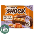 Протеиновый батончик Shok 50гр Бисквит Брауни Арахис Карамель 1/8