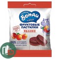 Мармелад Бонди 30гр Фруктовые пастилки яблоко 1/90 Яшкино