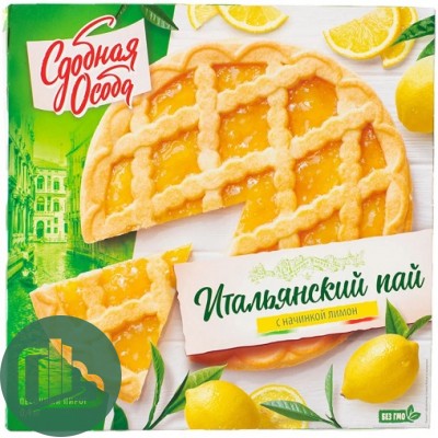 Итальянский Пай с лимоном 400гр 1/6 (Черемушки)