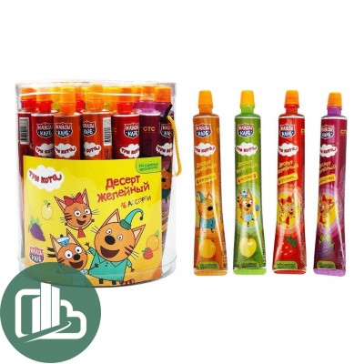 Десерт желе Зубная паста 55г 1/30 (8) Три Кота 