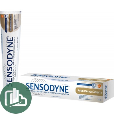 Зубная паста Sensodyne Комплексная Защита, для чувствительных зубов, 75 мл
