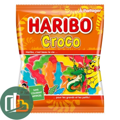 Мармелад Харибо Зелёные Крокодилы 200гр 1/18 HARIBO