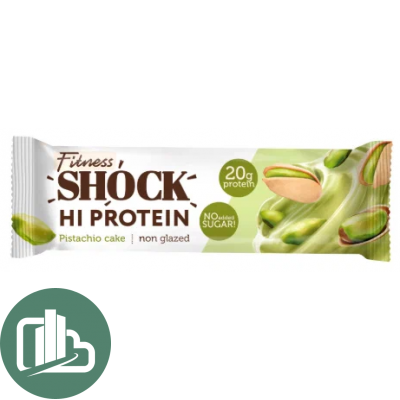 Протеиновый батончик Shok 60гр Фисташковый десерт 1/12