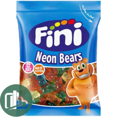 Фини FINI Мармелад Neon Bears 90гр 1/12
