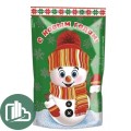 Драже с кремовый начинкой снеговик 150гр 1/20