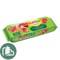 Яшкино Печенье Puffito с малиновой начинкой 125гр 1/16