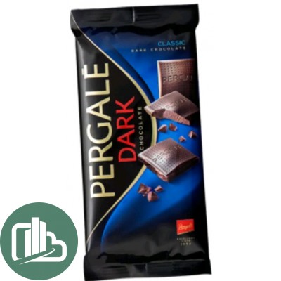 Штучный Плитка шоколадная Pergale dark classic 100гр