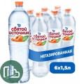 Святой источник 1,5л Персик 1/6