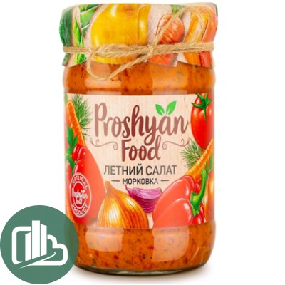 Proshyan Food 500гр Летний салат Морковка 1/12 Прошян