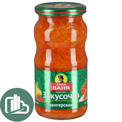 Дядя Ваня Закуска Венгерская 460гр 1/8