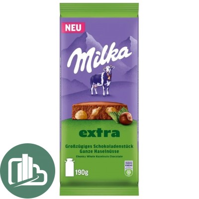 Милка 190гр HUZELNUTS 1/15 (Импорт)