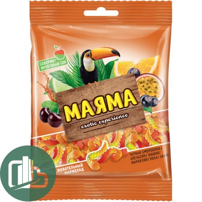 Яшкино жев. мармелад Маяма 170г Ассорти вкусов1/20
