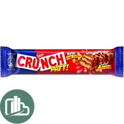 Вафельный батончик Нестле Nestle Crunch Patt Milk 27гр 1/12 (16)