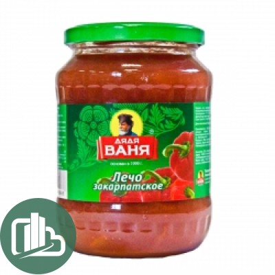 Дядя Ваня Лечо натур. Закарпатское 680гр 1/8