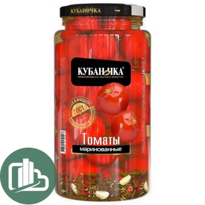 КУБАНОЧКА Томаты маринованные 1500гр 1/6