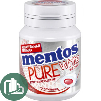 Ментос Pure 54гр Клубника 1/6