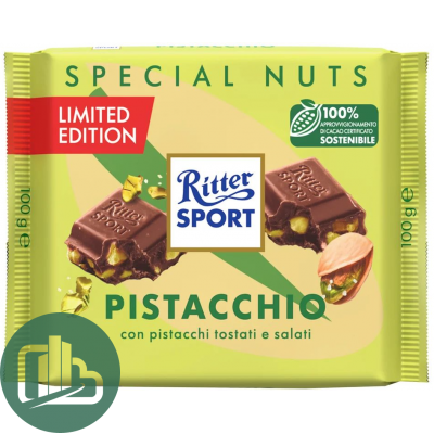 Ритер-спорт 67096 Фисташка 100г 1/12