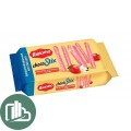 Яшкино Печенье STIX 130г полочки в клубнич-шок глазури 1/24