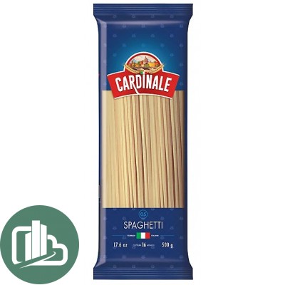 Cardinale Макароны Спагетти 500гр 1/25 ЯР032
