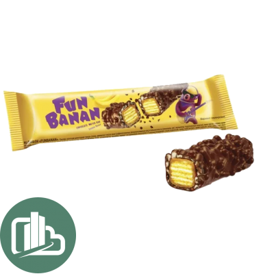 Яшкино батончик вафельный FunBanan 35гр 1/15 (4)