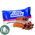 Супер - Контик печенье - сэндвич шоколадный вкус 100гр 1/50