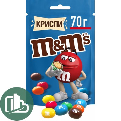 М&Ms Криспи 70гр 1/28