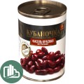 КУБАНОЧКА Фасоль Красная натуральная 400гр 1/12