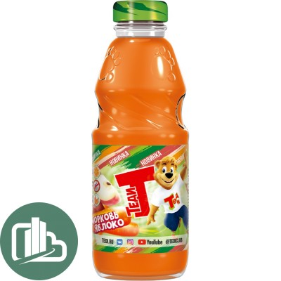 ТЕДИ нектар 0,3л Яблоко 1/20