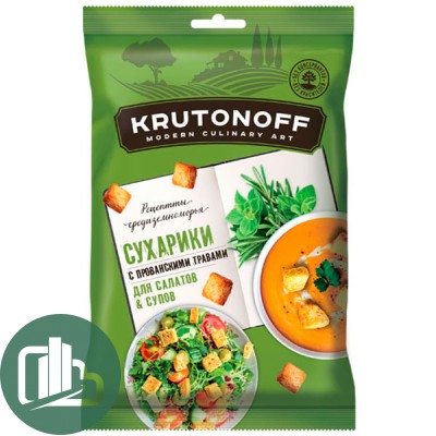 Сух. Крутоноф пшен. 100гр 1/28 Прованские травы