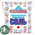 Соль Славяночка мелкая №0 1кг пакет 1/30