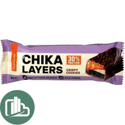 Протеиновое печенье 60гр Chika Layers 1/20