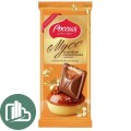 Россия Шедрая Душа 70гр Молочный Мусс кремовый с солёной карамелью 1/18