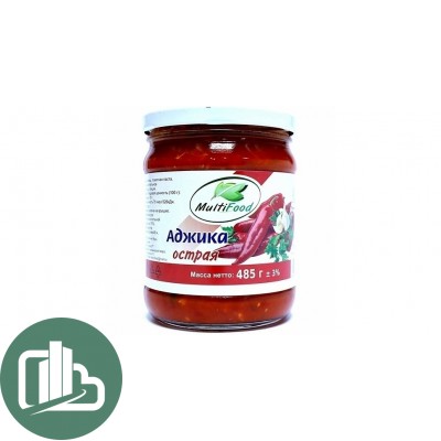 Мультифуд аджика 485гр 1/12
