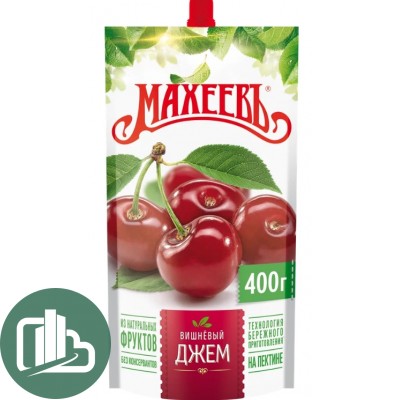 Махеевъ Джем дой-пак Вишня 400гр 1/14